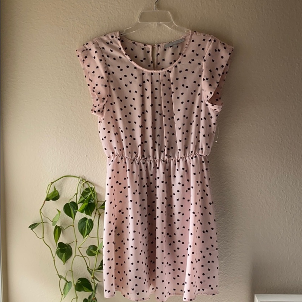 Pink Polka Dot Dress